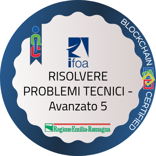RISOLVERE PROBLEMI TECNICI - Avanzato 5